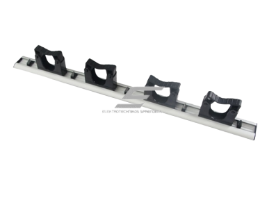 Laikiklis operatyvinėms lazdoms | 4 vietų | 580mm | juodas | aliuminis Laikiklis operatyvinėms lazdoms | 4 vietų | 580mm | juodas | aliuminis