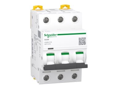 Modulinis automatinis jungiklis | 3P | 16A | C | 6kA | DIN | MCB | Schneider Electric | iC60N | A9F74316 | 3606480079658 Modulinis automatinis jungiklis | 3P | 16A | C | 6kA | DIN | MCB | Schneider Electric | iC60N | A9F74316 | 3606480079658