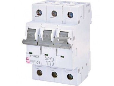 Modulinis automatinis jungiklis | 3P | 10A | C | 10kA | DIN | MCB | Etimat | 5904722921467