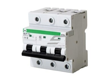Modulinis automatinis jungiklis | 3P | 100A | C | 15kA | DIN | MCB | EVO FB3-125 | Promfactor Baltic | FB3C3100 | 4779040153668 Modulinis automatinis jungiklis | 3P | 100A | C | 15kA | DIN | MCB | EVO FB3-125 | Promfactor Baltic | FB3C3100 | 4779040153668