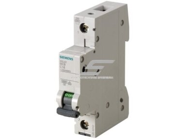 Modulinis automatinis jungiklis | 1P | 32A | C | 6kA | DIN | MCB | SIEMENS | 5SL6132-7