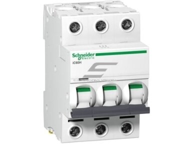 Automatinis jungiklis | 3P | 16A | C | 10kA | Schneider Electric | iC60H | A9F89316 Automatinis jungiklis | 3P | 16A | C | 10kA | Schneider Electric | iC60H | A9F89316