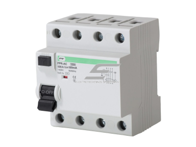 Modulinė srovės nuotėkio relė | 4P | 100A | 0,1A | AC tipas | DIN | ECO FPR-AC | Promfactor Baltic | FPR4100100AC | 4779040159721 Modulinė srovės nuotėkio relė | 4P | 100A | 0,1A | AC tipas | DIN | ECO FPR-AC | Promfactor Baltic | FPR4100100AC | 4779040159721