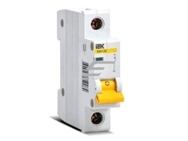Modulinis automatinis jungiklis | 1P | 13A | C | 6kA | DIN | MCB | IEK | MVA30-1-013-C | 4606056339123 Modulinis automatinis jungiklis | 1P | 13A | C | 6kA | DIN | MCB | IEK | MVA30-1-013-C | 4606056339123