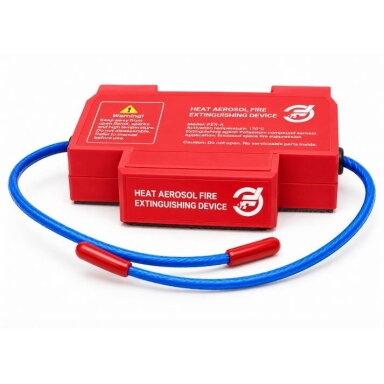 Automatic Aerosol Fire Suppression Device | 15 g | 0.15 m³ | 170 °C Activation | DIN | A/B/C/E | ES-QRR0.015G/S-CFLC Automatic Aerosol Fire Suppression Device | 15 g | 0.15 m³ | 170 °C Activation | DIN | A/B/C/E | ES-QRR0.015G/S-CFLC