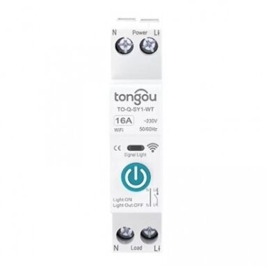 Smart Circuit Breaker | Remote Controlled via Tuya WiFi | 1P+N | 63A | 230V | IP20 | Tangou Smart Circuit Breaker | Remote Controlled via Tuya WiFi | 1P+N | 63A | 230V | IP20 | Tangou