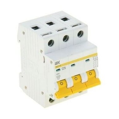Modular circuit breaker 3P | 16A | B | 6kA | DIN Modular circuit breaker 3P | 16A | B | 6kA | DIN