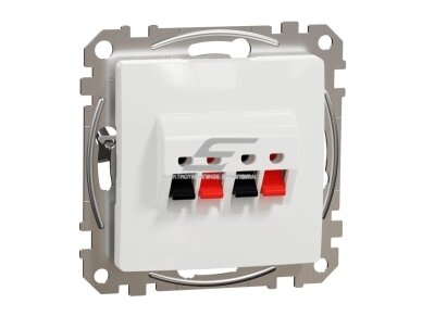 Audio lizdas | 2 vietų | potinkinis | IP20 | baltas | Sedna Design | Schneider Electric | SDD111411 1 Audio lizdas | 2 vietų | potinkinis | IP20 | baltas | Sedna Design | Schneider Electric | SDD111411 1