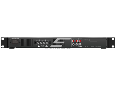 Audio muzikos garso stiprintuvas | 800W | 70V / 100V / 4-16Ω | 230V | 483x337x49mm 1