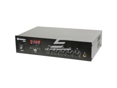 Audio muzikos stiprintuvas | 100V | 25W | su Bluetooth / FM / USB grotuvu | Adastra | DM25 Audio muzikos stiprintuvas | 100V | 25W | su Bluetooth / FM / USB grotuvu | Adastra | DM25