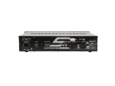 Audio muzikos stiprintuvas | 100V | 5 kanalų | su mikšeriu | Adastra | RM240S 1