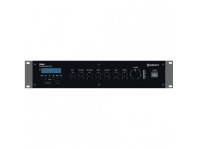 Audio muzikos stiprintuvas | 100V | 5 kanalų | 8 omų | su mikšeriu ir BT / USB / SD grotuvu | įmontuojamas | Adastra | RM60 Audio muzikos stiprintuvas | 100V | 5 kanalų | 8 omų | su mikšeriu ir BT / USB / SD grotuvu | įmontuojamas | Adastra | RM60