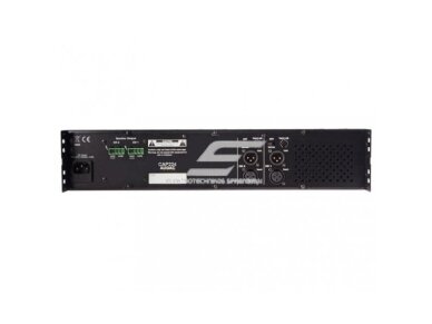 Audio muzikos stiprintuvas | 100V | 2x240W RMS | įmontuojamas | Audac | CAP224 1 Audio muzikos stiprintuvas | 100V | 2x240W RMS | įmontuojamas | Audac | CAP224 1