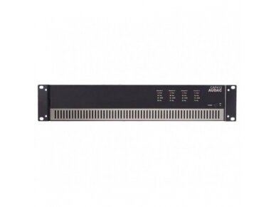 Audio muzikos stiprintuvas | 100V | 4x120W RMS | įmontuojamas | Audac | CAP412