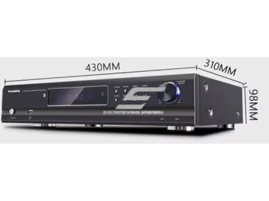 Audio muzikos garso stiprintuvas | 5.1 kanalų | 230V | su Bluetooth | USB | SD 2 Audio muzikos garso stiprintuvas | 5.1 kanalų | 230V | su Bluetooth | USB | SD 2