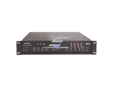 Audio muzikos stiprintuvas | 100V | 90W | įmontuojamas | USB / SD / FM / Bluetooth | LTC | PAA150BT Audio muzikos stiprintuvas | 100V | 90W | įmontuojamas | USB / SD / FM / Bluetooth | LTC | PAA150BT