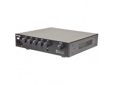 Audio muzikos stiprintuvas | 100V | 60W | 5 kanalų | su mikšeriu | Adastra | UA60 1 Audio muzikos stiprintuvas | 100V | 60W | 5 kanalų | su mikšeriu | Adastra | UA60 1