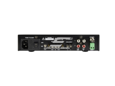 Audio muzikos stiprintuvas | 100V | 60W | su mikšeriu ir grotuvu | Adastra | UM60 1