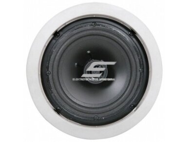 Lubinės garso kolonėlės namams | 100V | 50W RMS | 8 omų | 165mm | balta | Adastra | CC6V 1