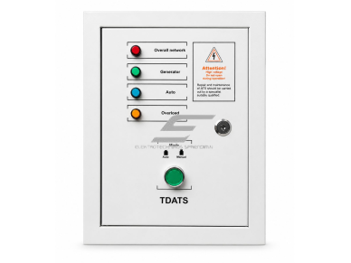 Automatinio perjungimo (ATS) valdiklis generatoriui | 5kW | 380V | automatinis paleidimas ir rezervinio maitinimo perjungimas Automatinio perjungimo (ATS) valdiklis generatoriui | 5kW | 380V | automatinis paleidimas ir rezervinio maitinimo perjungimas