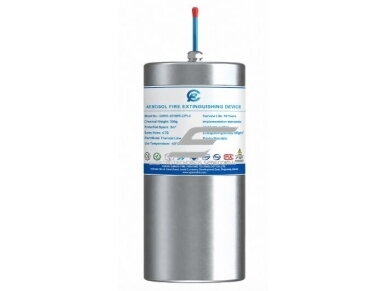 Automatinis aerozolinis gaisro gesinimo įrenginys | 300g | 5-24VDC / 170°C aktyvacija | 3m³ | elektros spintoms Automatinis aerozolinis gaisro gesinimo įrenginys | 300g | 5-24VDC / 170°C aktyvacija | 3m³ | elektros spintoms