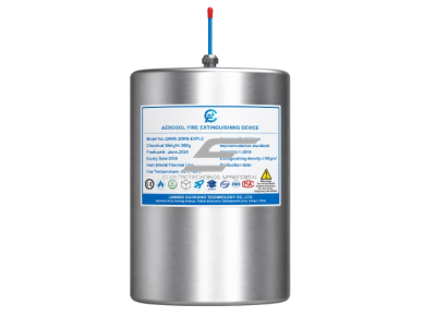 Automatinis aerozolinis gaisro gesinimo įrenginys | 500g | 5-24VDC / 170°C aktyvacija | 5m³ | elektros spintoms Automatinis aerozolinis gaisro gesinimo įrenginys | 500g | 5-24VDC / 170°C aktyvacija | 5m³ | elektros spintoms