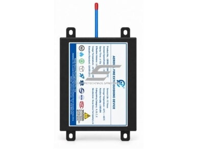 Automatinis aerozolinis gaisro gesinimo įrenginys | 40g | 5-24VDC / 170°C aktyvacija | 0,4m³ | elektros spintoms Automatinis aerozolinis gaisro gesinimo įrenginys | 40g | 5-24VDC / 170°C aktyvacija | 0,4m³ | elektros spintoms