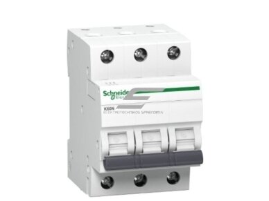 Modulinis automatinis jungiklis | 3P | 25A | C | 6kA | DIN | MCB | Schneider Electric | K60N | A9K02325 Modulinis automatinis jungiklis | 3P | 25A | C | 6kA | DIN | MCB | Schneider Electric | K60N | A9K02325