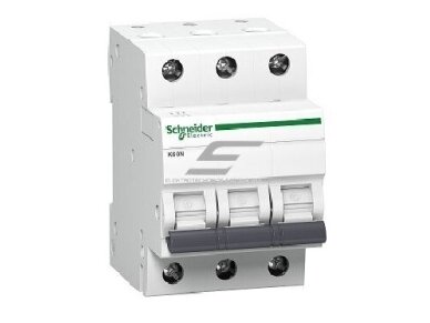 Modulinis automatinis jungiklis | 3P | 20A | C | 6kA | DIN | MCB | Schneider Electric | Acti9 | K60N | A9K02320 | 3606480478413 Modulinis automatinis jungiklis | 3P | 20A | C | 6kA | DIN | MCB | Schneider Electric | Acti9 | K60N | A9K02320 | 3606480478413