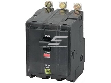Automatinis jungiklis | 3P | 40A | 10kA | 240V | AB-5981 Automatinis jungiklis | 3P | 40A | 10kA | 240V | AB-5981