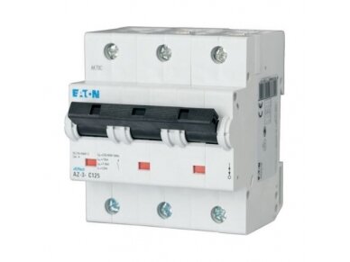 Modulinis automatinis jungiklis | 3P | 100A | C | 20kA | DIN | MCB | Eaton | AZ-3-C100 | 211806 Modulinis automatinis jungiklis | 3P | 100A | C | 20kA | DIN | MCB | Eaton | AZ-3-C100 | 211806