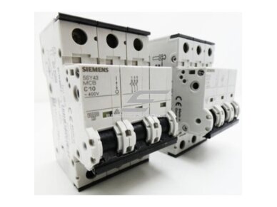 Modulinis automatinis jungiklis | 6A | C | DIN | MCB | SIEMENS | 5SY43 Modulinis automatinis jungiklis | 6A | C | DIN | MCB | SIEMENS | 5SY43