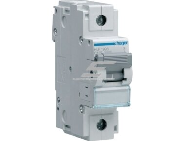 Modulinis automatinis jungiklis | 1P | 125A | C | 10kA | DIN | MCB | Hager | HLF199S Modulinis automatinis jungiklis | 1P | 125A | C | 10kA | DIN | MCB | Hager | HLF199S