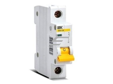 Modulinis automatinis jungiklis | 1P | 13A | C | 6kA | DIN | MCB | IEK | MVA30-1-013-C | 4606056339123 Modulinis automatinis jungiklis | 1P | 13A | C | 6kA | DIN | MCB | IEK | MVA30-1-013-C | 4606056339123