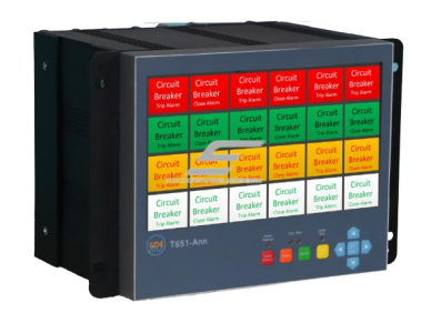 Panelinė išmani avarinių | gedimų | būsenos signalų panelė | 24 įėjimai | 24VDC | 223x178x142mm | Modbus RTU | GOOSE | DNP3.0 | IP40