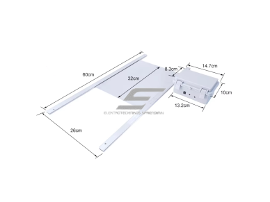 Automatinis vištidės durų atidarymo įrenginys | su šviesos jutikliu | tinka 32x22 cm durims | gyvūnų apsauga 3 Automatinis vištidės durų atidarymo įrenginys | su šviesos jutikliu | tinka 32x22 cm durims | gyvūnų apsauga 3