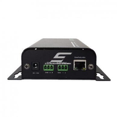 Professional IP Network Contact Module | Remote Device Control | with PoE, RS485 and 2 Activation Inputs 1 Professional IP Network Contact Module | Remote Device Control | with PoE, RS485 and 2 Activation Inputs 1