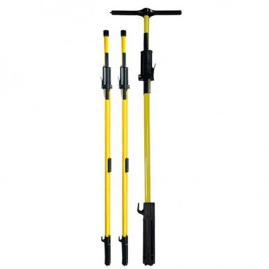 High voltage | operational insulating rod | for electrical substations | up to 500kV | 3,8m High voltage | operational insulating rod | for electrical substations | up to 500kV | 3,8m