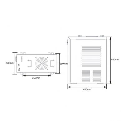 Automatic Capacitor Bank for Reactive Power Compensation | 40kvar | 525V | 14% Reactance | RS485 Modbus 4