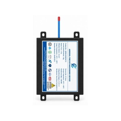 Automaatne aerosooltulekustutusseade | 40g | aktiveerumine 5-24VDC / 170°C juures | 0,4m³ Automaatne aerosooltulekustutusseade | 40g | aktiveerumine 5-24VDC / 170°C juures | 0,4m³