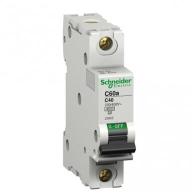 Wyłącznik automatyczny | 1P | 10A | C | 6kA | C60a | Schneider Electric Wyłącznik automatyczny | 1P | 10A | C | 6kA | C60a | Schneider Electric