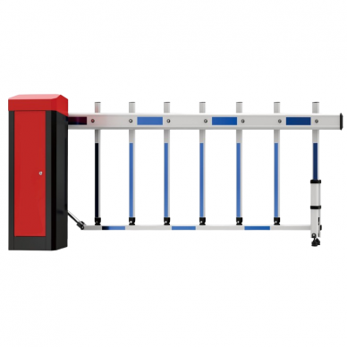 Automātiska ceļa barjera | šlagbaums ar tālvadības pulti | 6m | 80W | 230V | 433MHz | IP44 Automātiska ceļa barjera | šlagbaums ar tālvadības pulti | 6m | 80W | 230V | 433MHz | IP44