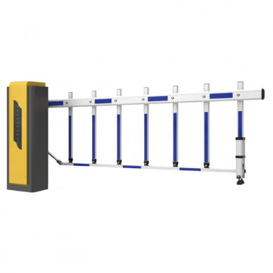 Automātiska ceļa barjera | šlagbaums ar tālvadības pulti | 6m | 80W | 230V | 433MHz | IP44
