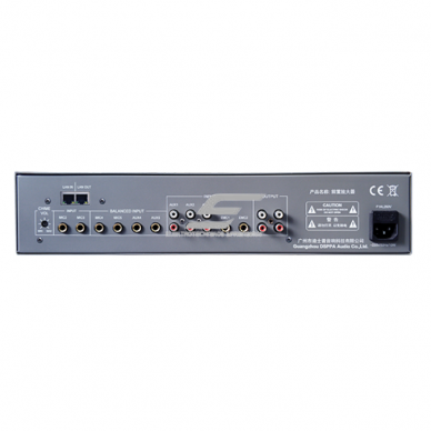 Professional audio preamplifier | with priority / EMC inputs / LCD display | independent channel + Master control 2