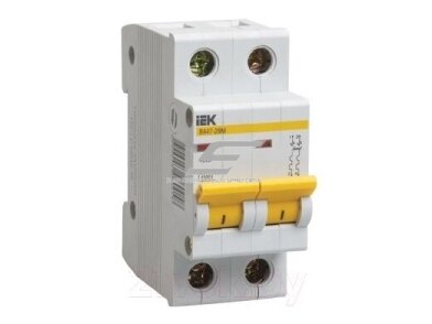 Modulinis automatinis jungiklis | 2P | 16A | B | 4,5kA | DIN | MCB | IEK | 4606056064193