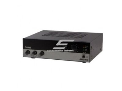 Audio muzikos stiprintuvas | 100V | 60W | su mikšeriu | Audac | COM6