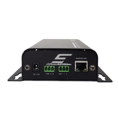Professional IP Network Contact Module | Remote Device Control | with PoE, RS485 and 2 Activation Inputs 1 Professional IP Network Contact Module | Remote Device Control | with PoE, RS485 and 2 Activation Inputs 1