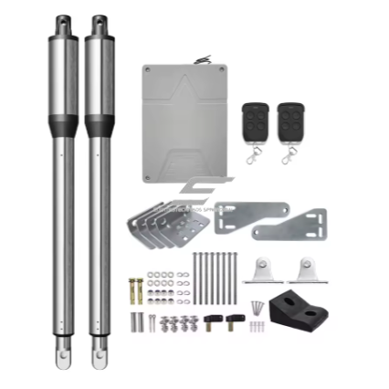 Automatic gate drive system | for swing yard gates | 24V DC | up to 3.5m / 200kg | with remote control | IP55 | PKM-C01 2