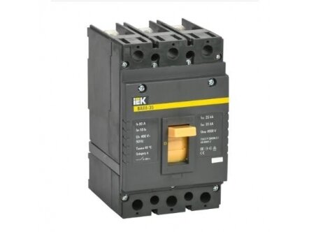 Pramoninis automatinis jungiklis | 3P | 80A | 35kA | IEK | VA88-35 | SVA30-3-0080-R | 4606056518900 Pramoninis automatinis jungiklis | 3P | 80A | 35kA | IEK | VA88-35 | SVA30-3-0080-R | 4606056518900