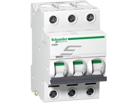 Automatinis jungiklis | 3P | 10A | C | 10kA | Schneider Electric | iC60H | A9F89310